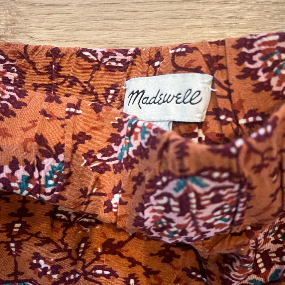 Madewell Floral Print shorts